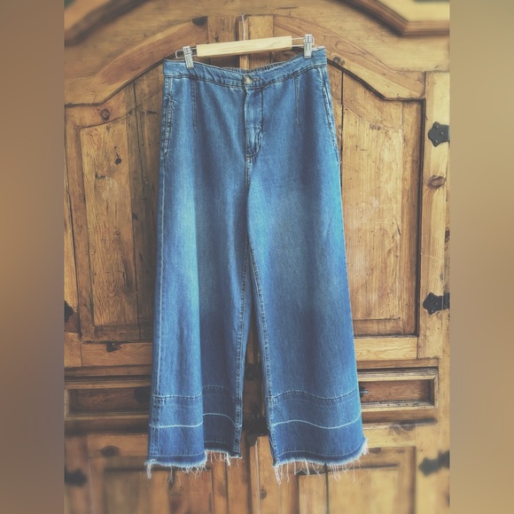 Anthropology Jeans High Rise Raw Edge - Picture 7 of 15